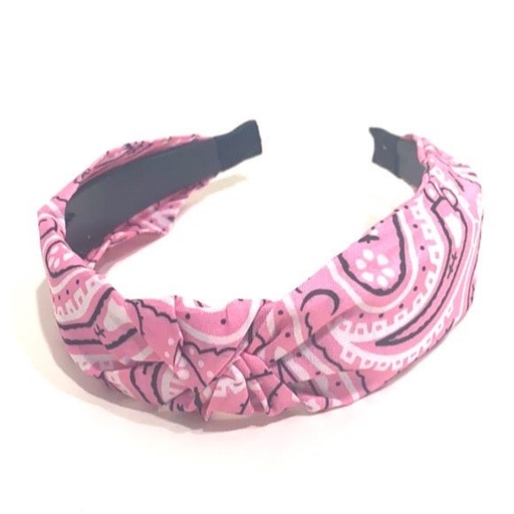 Accessories - Pink Bandana Headband